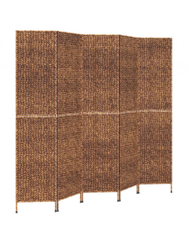 Divisorio Ambienti 5Pannelli Marrone 205x180cm Giacinto d'Acqua