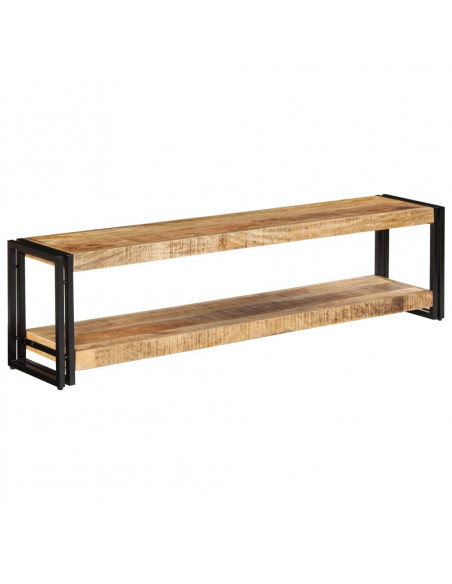 Mobile Porta TV 150x30x40 cm Legno Massello di Mango