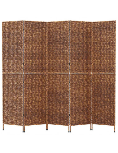 Divisorio Ambienti 5Pannelli Marrone 205x180cm Giacinto d'Acqua