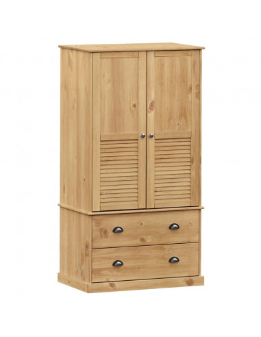 Armadio VIGO 90x55x176 cm in Legno Massello di Pino