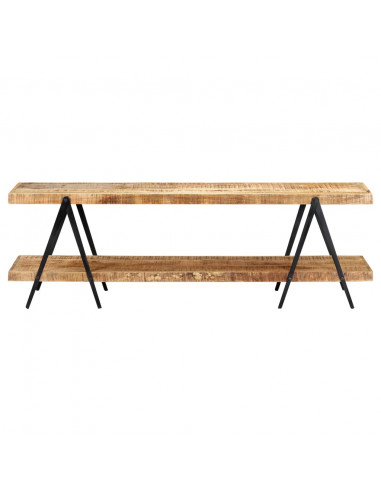 Mobile Porta TV 160x40x50 cm in Legno Massello di Mango