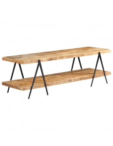Mobile Porta TV 160x40x50 cm in Legno Massello di Mango