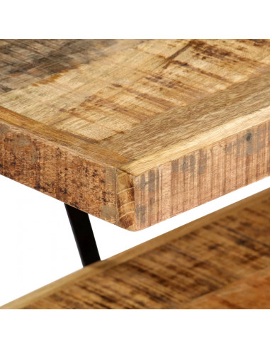 Mobile Porta TV 160x40x50 cm in Legno Massello di Mango