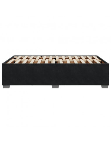 Giroletto Nero 120x200 cm in Velluto