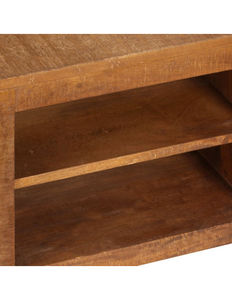 Mobile Porta TV 120x30x40 cm in Legno Massello di Mango