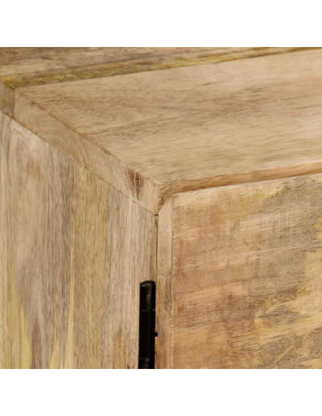 Mobile Porta TV 145x30x41 cm in Legno Massello di Mango