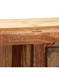 Mobile Porta TV 100x30x33 cm in Legno Massello di Recupero 2