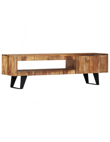 Mobile Porta TV 140x30x40cm in Legno Massello di Sheesham