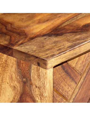 Mobile Porta TV 140x30x45 cm in Legno Massello di Sheesham