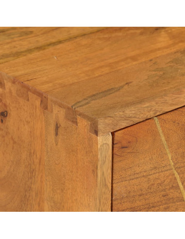 Mobile Porta TV 85x35x47 cm in Legno Massello di Mango