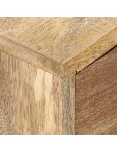 Mobile Porta TV 140x30x50 cm in Legno Massello di Mango