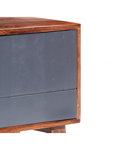 Mobile Porta TV 140x30x45 cm in Legno Massello di Sheesham