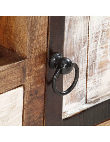 Mobile Porta TV 120x30x40 cm in Legno Massello di Recupero