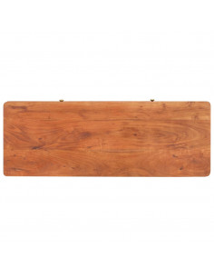 Mobile Porta TV 110x40x41 cm in Legno Massello di Acacia 2