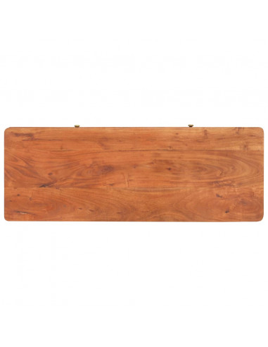 Mobile Porta TV 110x40x41 cm in Legno Massello di Acacia