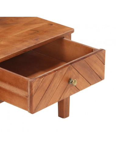 Mobile Porta TV 110x40x41 cm in Legno Massello di Acacia