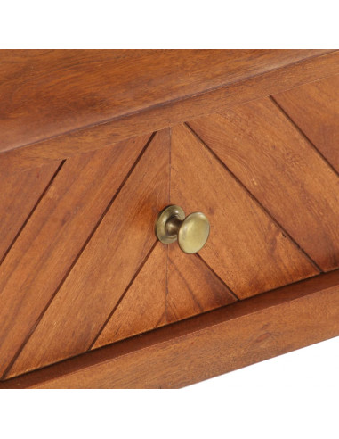 Mobile Porta TV 110x40x41 cm in Legno Massello di Acacia