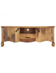Mobile Porta TV 115x30x42 cm in Legno Massello 2