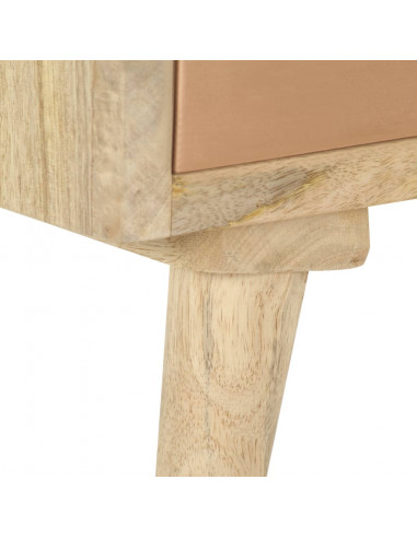 Mobile Porta TV 110x30x45 cm in Legno Massello di Mango