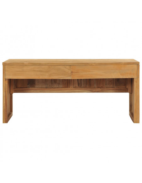 Mobile Porta TV 100x35x45 cm in Legno Massello di Teak