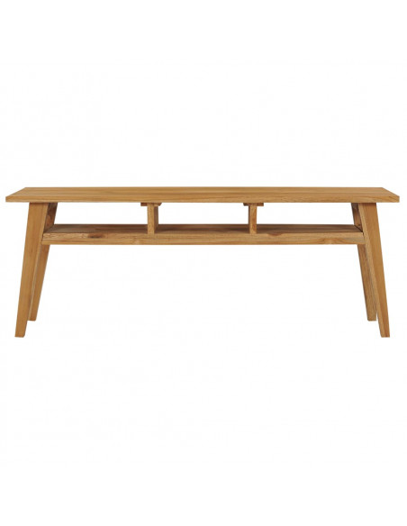 Mobile Porta TV 120x35x45 cm in Legno Massello di Teak