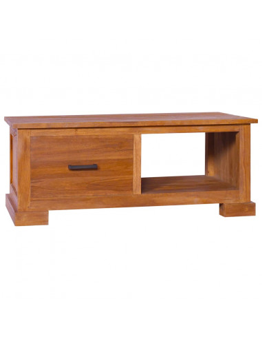 Mobile Porta TV 90x50x37 cm in Legno Massello di Teak