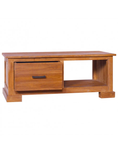 Mobile Porta TV 90x50x37 cm in Legno Massello di Teak