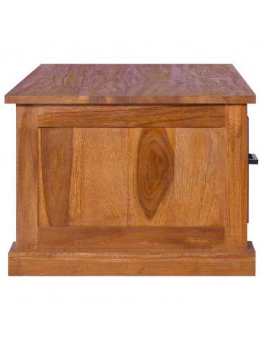 Mobile Porta TV 90x50x37 cm in Legno Massello di Teak