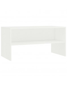 Mobile Porta TV Bianco 80x40x40 cm in Legno Multistrato 2