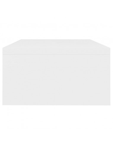 Supporto per Monitor Bianco 42x24x13 cm Legno Multistrato