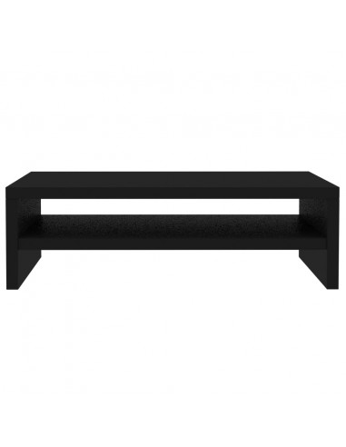 Supporto per Monitor Nero 42x24x13 cm in Legno Multistrato