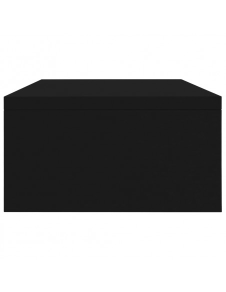 Supporto per Monitor Nero 42x24x13 cm in Legno Multistrato