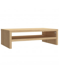 Supporto Monitor Rovere Sonoma 42x24x13 cm in Legno Multistrato 2