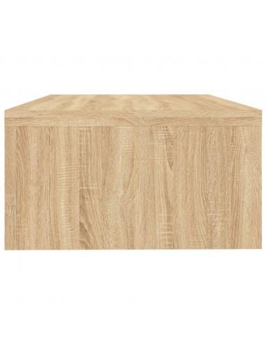 Supporto Monitor Rovere Sonoma 42x24x13 cm in Legno Multistrato