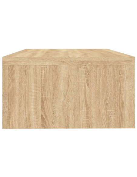 Supporto Monitor Rovere Sonoma 42x24x13 cm in Legno Multistrato