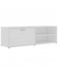 Mobile Porta TV Bianco 120x34x37 cm in Legno Multistrato 2