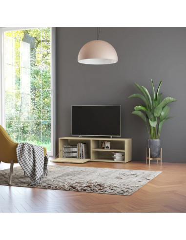 Mobile Porta TV Rovere Sonoma 120x34x37 cm in Legno Multistrato