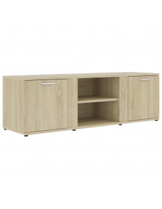 Mobile Porta TV Rovere Sonoma 120x34x37 cm in Legno Multistrato 2