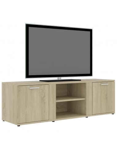 Mobile Porta TV Rovere Sonoma 120x34x37 cm in Legno Multistrato