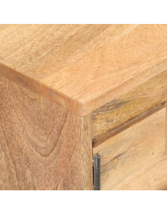 Mobile Porta TV 116x30x35 cm in Legno Massello di Mango 2