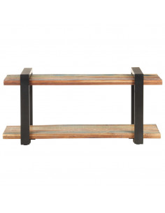 Mobile Porta TV 90x40x40 cm in Legno Massello di Recupero 2
