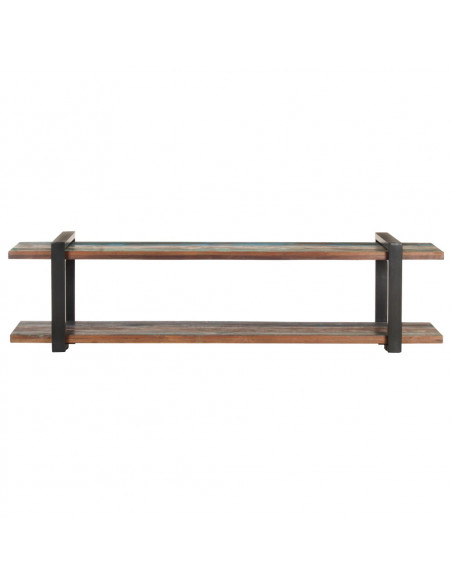 Mobile Porta TV 160x40x40 cm in Legno Massello di Recupero