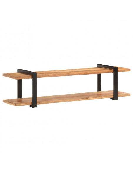 Mobile Porta TV 160x40x40 cm in Legno Massello di Acacia