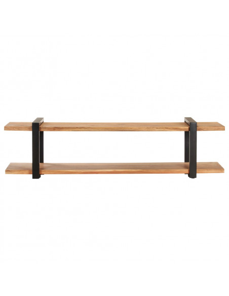 Mobile Porta TV 160x40x40 cm in Legno Massello di Acacia