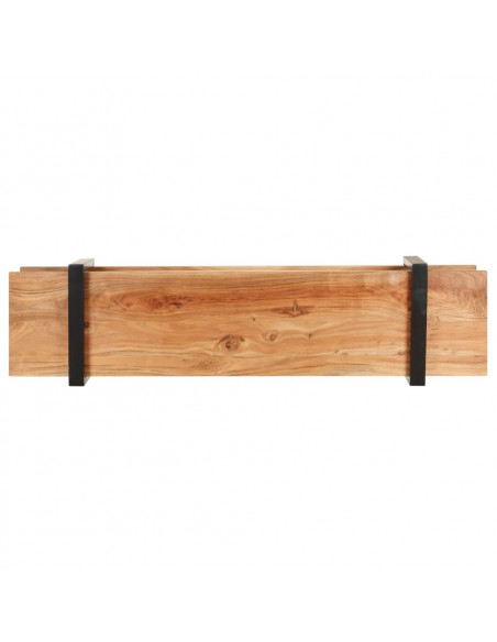 Mobile Porta TV 160x40x40 cm in Legno Massello di Acacia