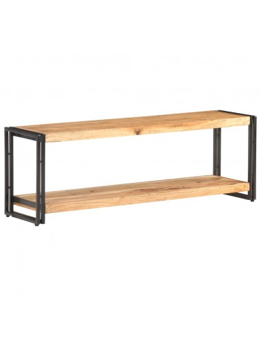 Mobile Porta TV 120x30x40 cm in Legno Massello di Acacia
