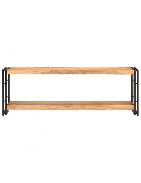 Mobile Porta TV 120x30x40 cm in Legno Massello di Acacia