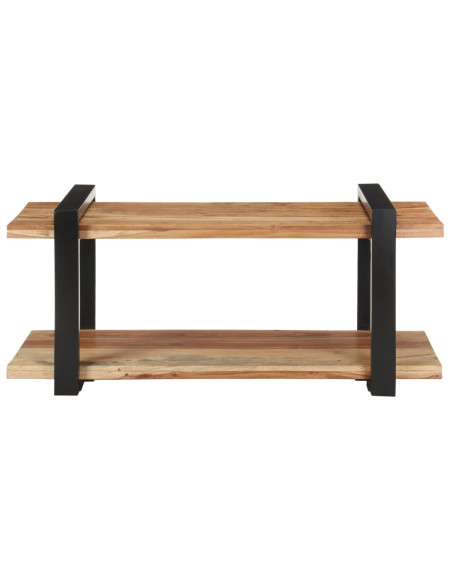 Mobile Porta TV 90x40x40 cm in Legno Massello di Acacia