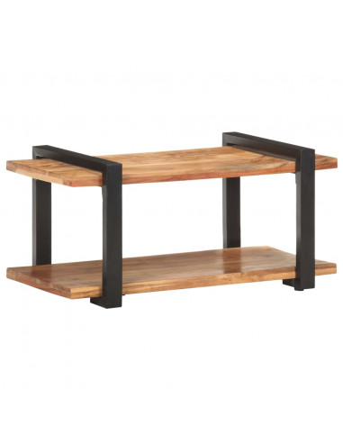 Mobile Porta TV 90x40x40 cm in Legno Massello di Acacia