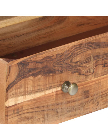 Mobile Porta TV 120x30x50 cm in Legno di Acacia Grezzo